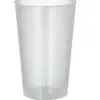 Mehrweg Plastikbecher (PP), 0,3 l Ø 7,8 cm · 11,8 cm transluzent unzerbrechlich
